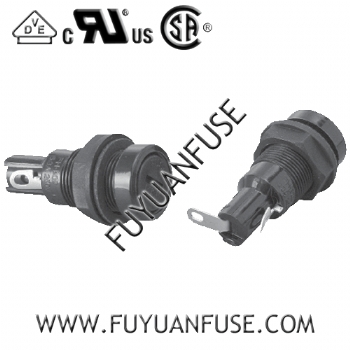 5*20面板安裝保險絲座 FH-B02 S VDE UL CSA 10A250V
