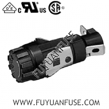 5*20面板安裝保險(xiǎn)絲座 MF-500H VDE UR CSA 10A250V